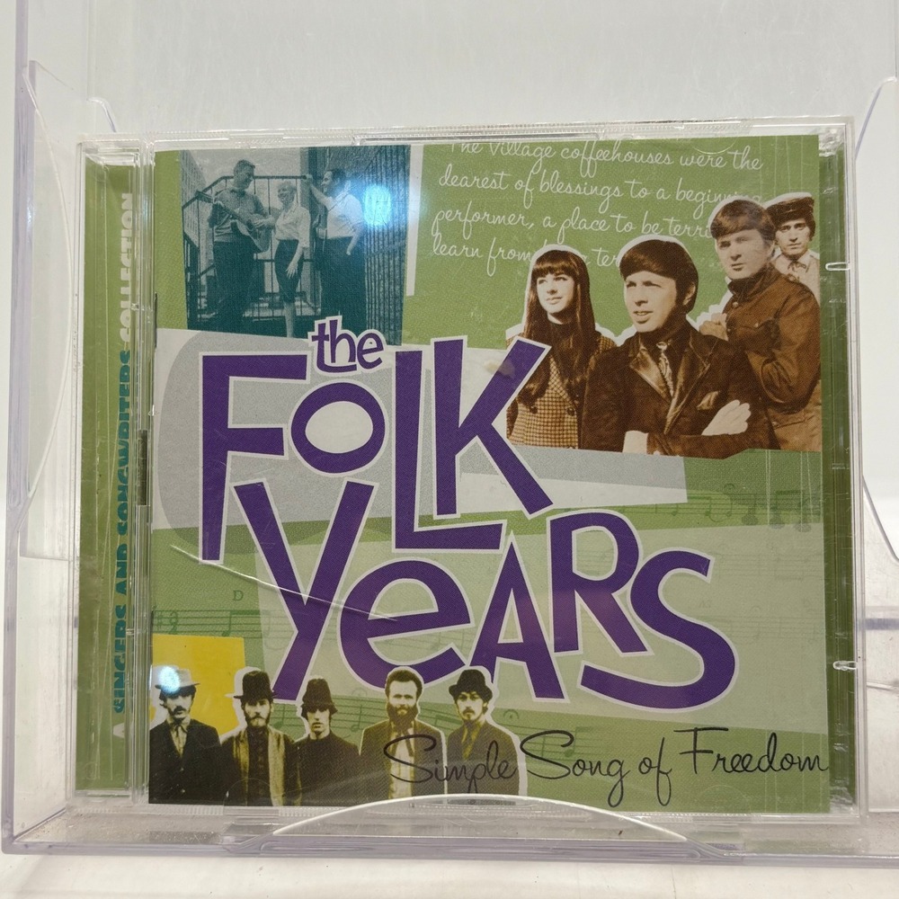 The Folk Years Simple Song of Freedom 2 CD Set Time Life Music 2002 Sony Music